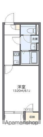 レオネクスト幸町(1K/2階)の間取り写真