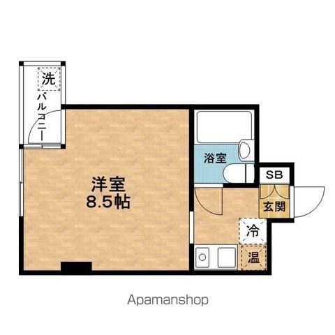 HASTALAVISTASHINUMEDA(1K/4階)の間取り写真