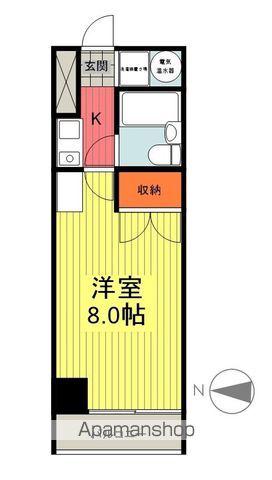 エリートイン松木(1K/2階)の間取り写真