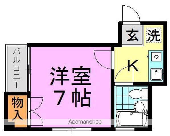NES・BLDG(1K/4階)の間取り写真