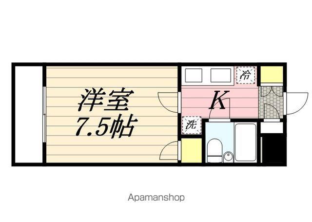 プレアール新大江(1K/3階)の間取り写真