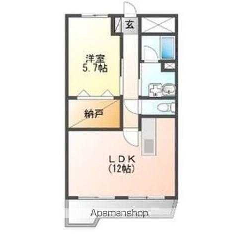 第一辻ビル(3DK/3階)の間取り写真