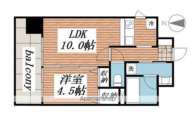 東桜コート(1LDK/9階)の間取り写真