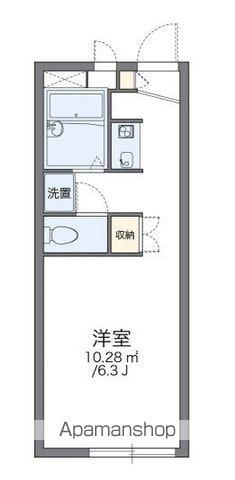 レオパレスアイ(1K/2階)の間取り写真