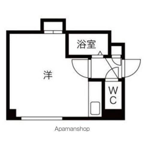 CLV札幌(ワンルーム/4階)の間取り写真