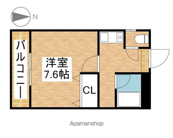 STプラザ台町(1K/3階)の間取り写真