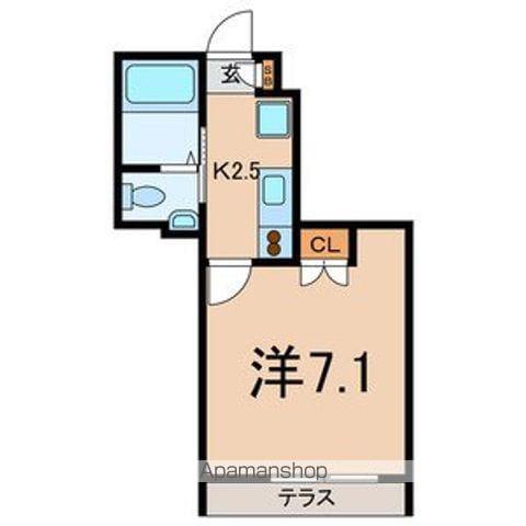 セレナー根岸(1K/1階)の間取り写真