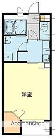 レオネクストホワイトバーチⅡ(1K/1階)の間取り写真