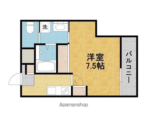 NM-CINQUANTE-HUIT(1K/2階)の間取り写真
