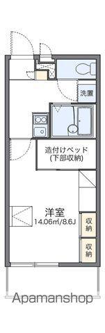 レオパレスアコンティオス(1K/1階)の間取り写真