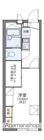 レオパレスSEMPRE(1K/2階)の間取り写真