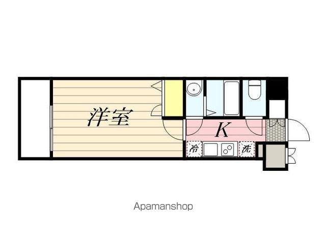 NーSTAGE上北台(1K/5階)の間取り写真