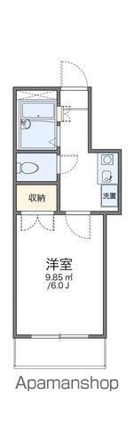 レオパレス高木中央第1(1K/2階)の間取り写真
