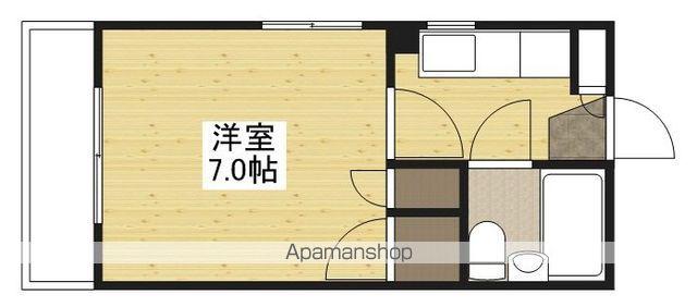 第3松岡ビル(1K/2階)の間取り写真