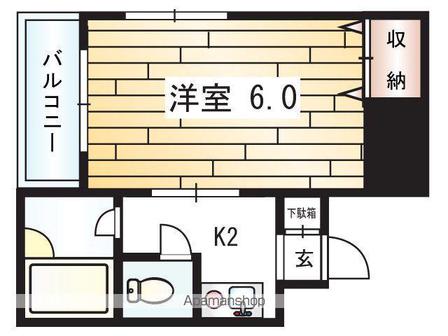 第3ニューライフ栄(1K/4階)の間取り写真