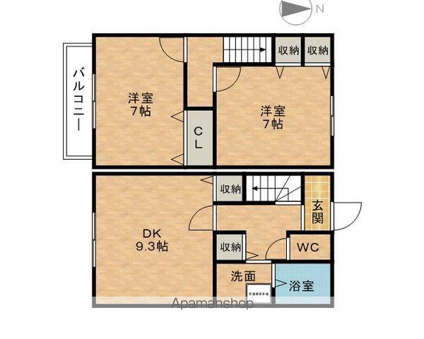 CASA NATALE(2DK)の間取り写真