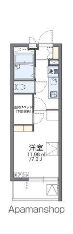 レオパレスアーチェロコル(1K/3階)の間取り写真
