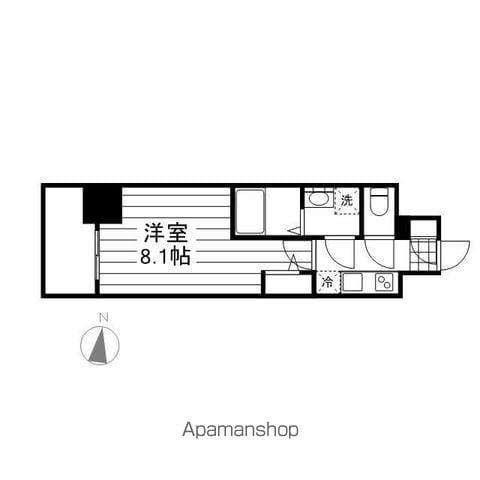 エスリード新栄マルス(1K/10階)の間取り写真