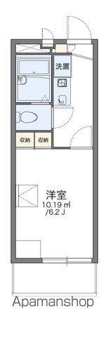レオパレスマロード(1K/3階)の間取り写真
