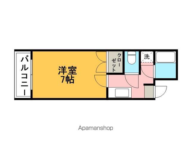 HANAKO NO5(1K/3階)の間取り写真