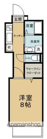 VILLE CREST (1K/2階)の間取り写真