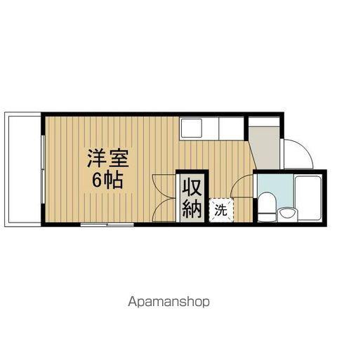 セトル高円寺(1K/6階)の間取り写真