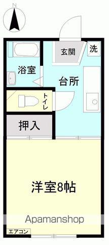 コーポ遠藤(1K/1階)の間取り写真