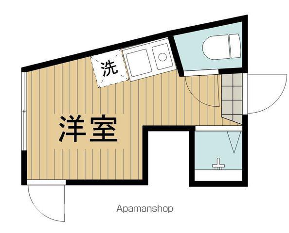 アーバンプレイス阿佐ヶ谷5(ワンルーム/1階)の間取り写真