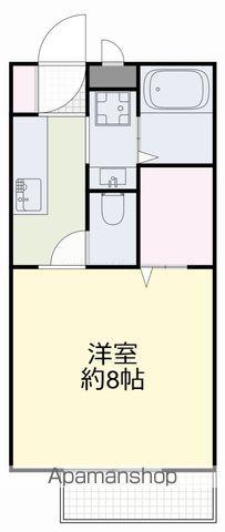 ANIESU BEE Ⅱ(1K/2階)の間取り写真