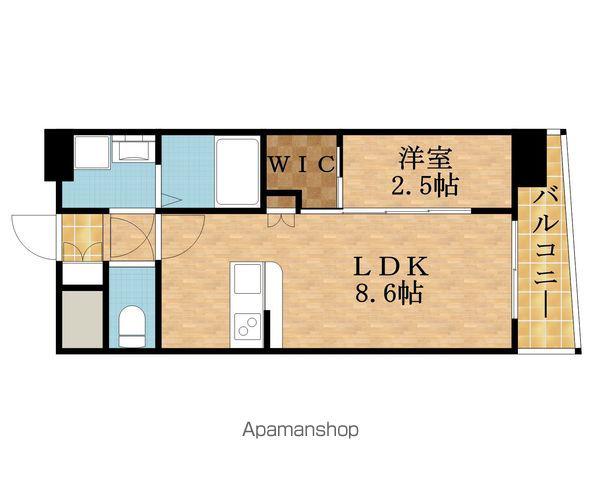 セレニテ新大阪ミラク弐番館(1LDK/10階)の間取り写真