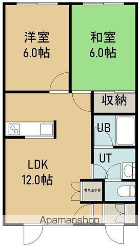 コーポリン(2LDK/2階)の間取り写真
