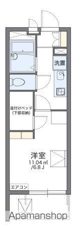 レオパレスRAI(1K/3階)の間取り写真