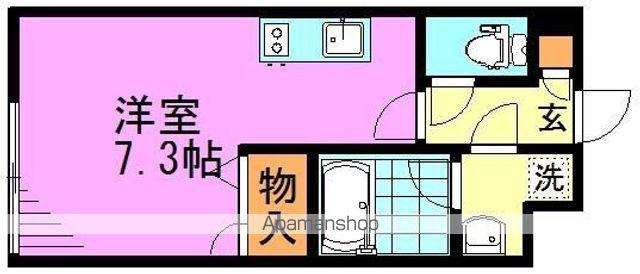 LEGALAND高円寺(ワンルーム/4階)の間取り写真