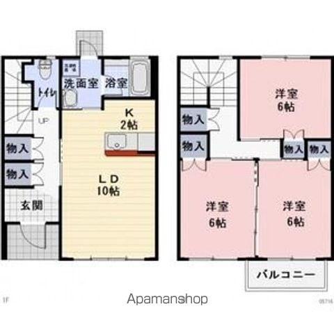 GOODLUCKPLACEⅢ(3LDK)の間取り写真