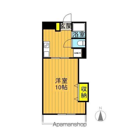 丸武マンション(1K/2階)の間取り写真