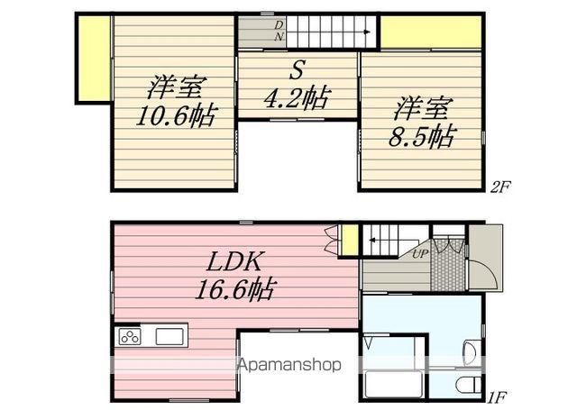 キャレブラン高林(2LDK)の間取り写真