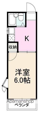 コート新北Ⅴ(1K/4階)の間取り写真