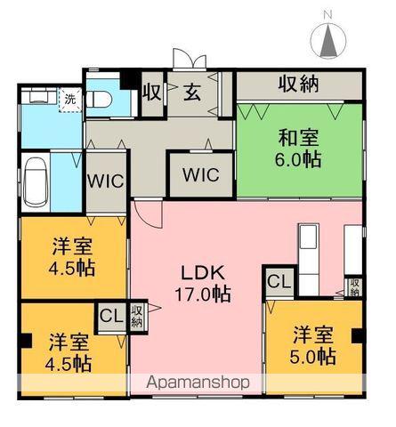エストゥディオY(4LDK/1階)の間取り写真