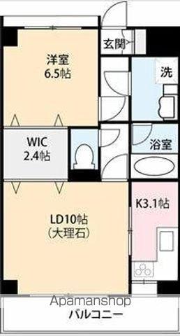 ESPERANZAⅠ(1LDK/2階)の間取り写真