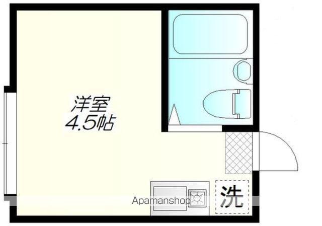 ライフピア高円寺北(ワンルーム/1階)の間取り写真
