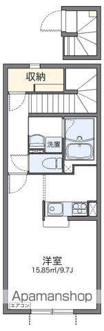 レオネクストプレジールせどⅡ(1K/2階)の間取り写真