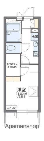 レオパレス萩崎(1K/3階)の間取り写真