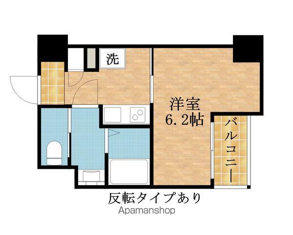 ARTIZA森ノ宮D.C(1K/2階)の間取り写真