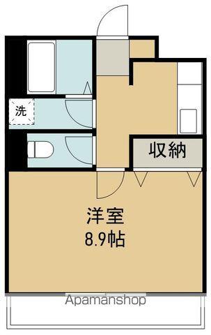 KT NET 21(1K/3階)の間取り写真