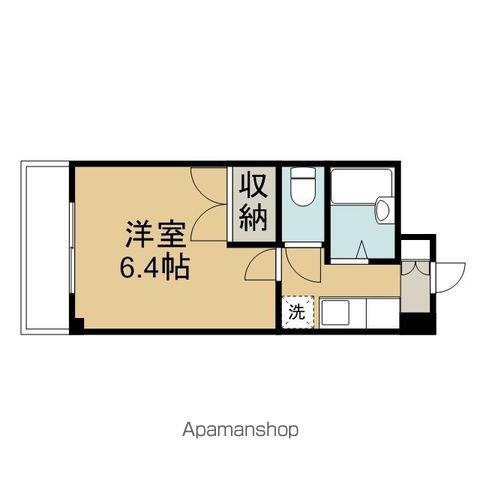 フォルス千川(1K/5階)の間取り写真