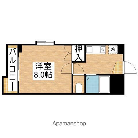 ドリーム川名(1K/1階)の間取り写真