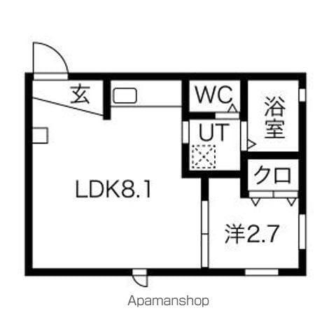 SELENITE日比野(1LDK/2階)の間取り写真