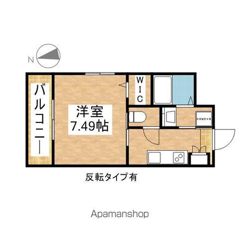 UNROOM(1K/7階)の間取り写真