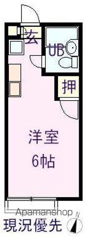 ハインハイツ小林A棟(ワンルーム/1階)の間取り写真