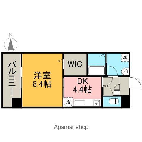 サンステージ泉(1DK/9階)の間取り写真